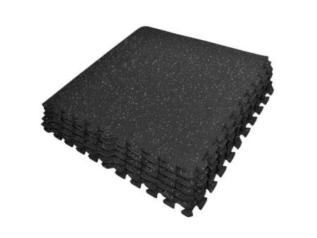 Qatar Gym Flooring Rubber Mat, Interlocking Puzzle Floor