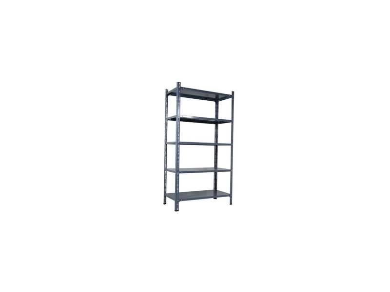 SLOTTED ANGLE SHELF WITH 5 LEVELS