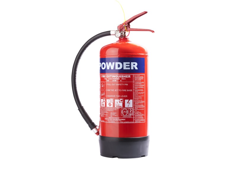 9KG ABC DRY POWDER FIRE EXTINGUISHER