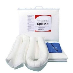 Qatar 20Ltr Oil & Fuel Spill Kit in ClipClose Plastic Bag