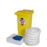 Qatar 120Ltr Oil & Fuel Spill Kit in Wheelie Bin